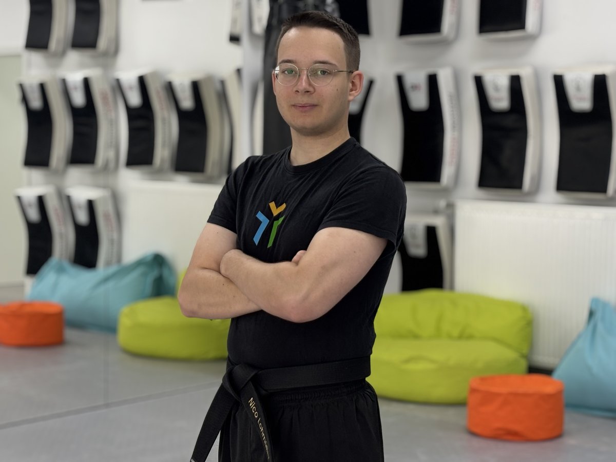 Nico, Kampfsportlehrer der KopfKörperSchule Koblenz
