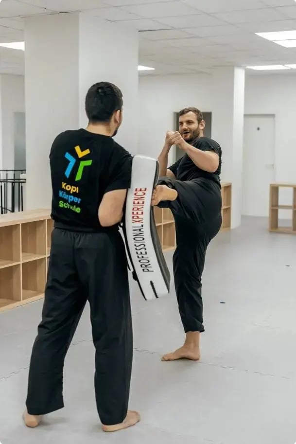 Trainer Tayfun und Felix