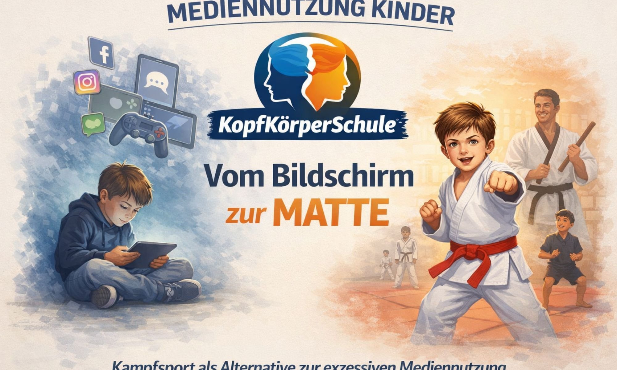Mediennutzung Kinder: Vom Bildschirm zur Matte