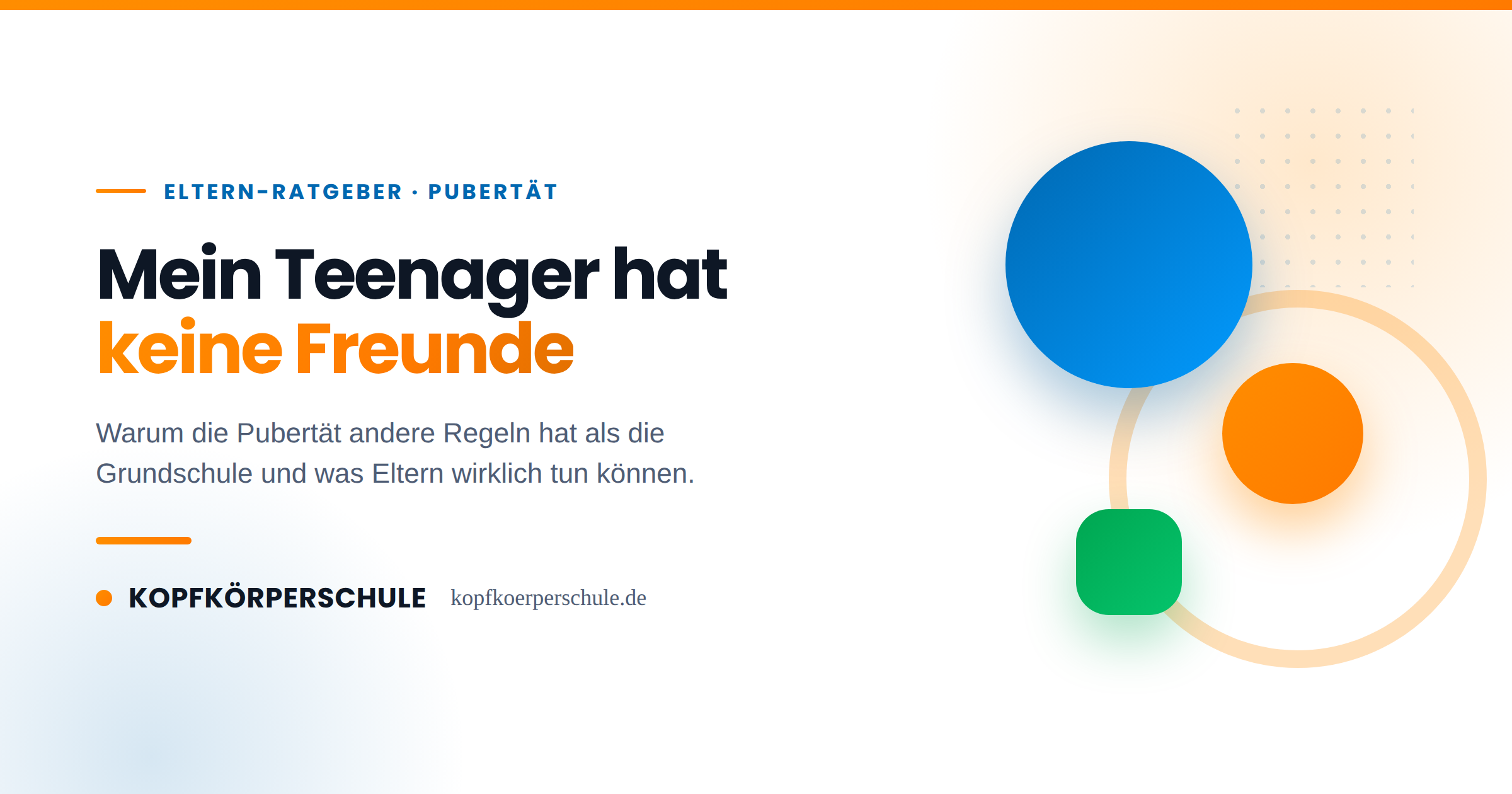 Blog Bild Teenager hat keine freunde